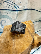 Carved Larvakite Die