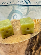 Carved Aventurine dice