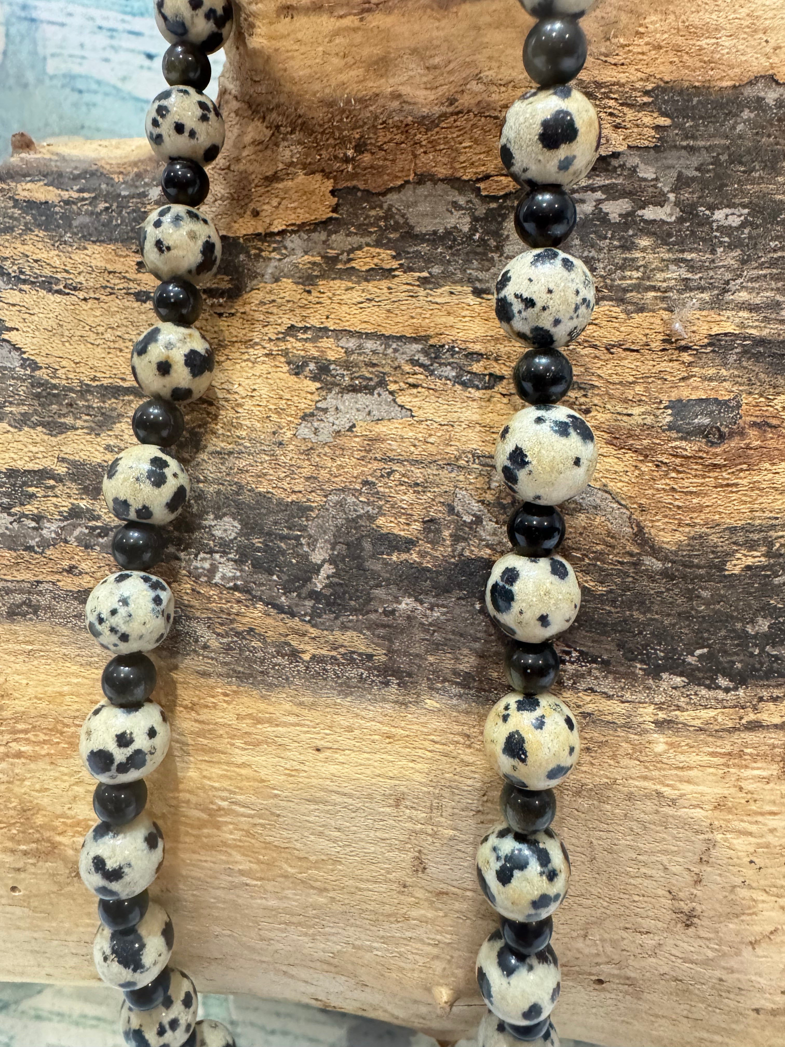 Dalmatian Jasper necklace
