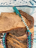 Ocean mist statement necklace