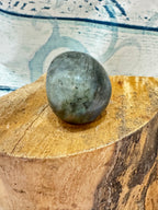 Labradorite carved crystal skull