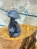 Toadstool Mouse - Blue Aventurine