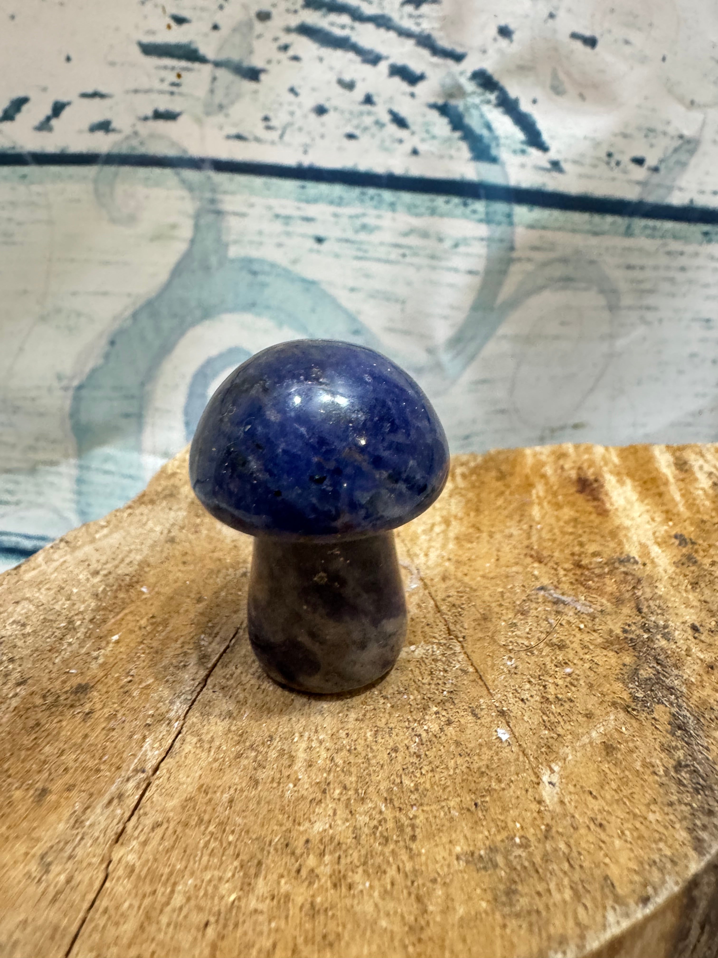 Sodalite toadstool