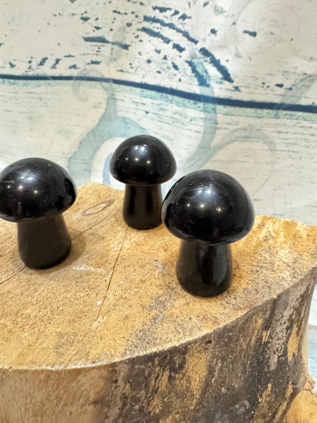 Obsidian toadstool