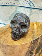 Yooperlite carved crystal skull