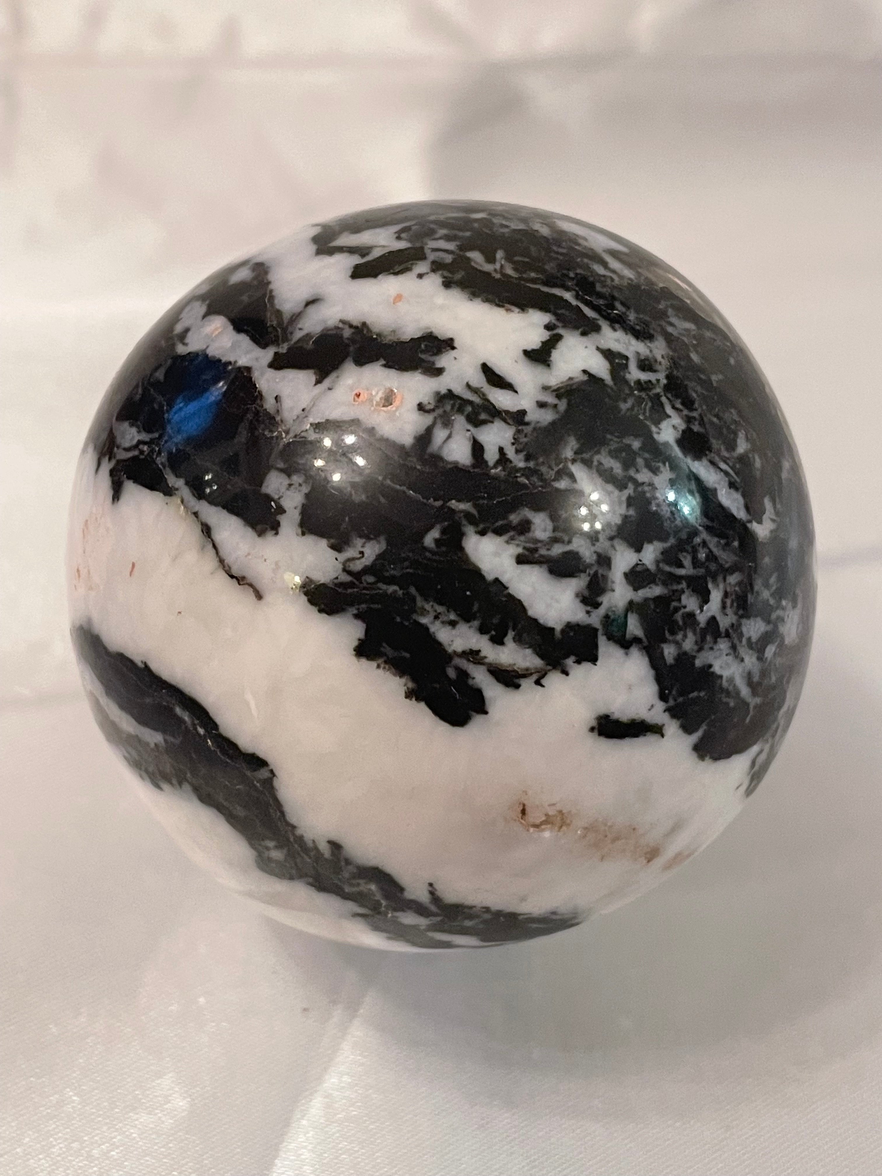 Zebra Jasper polished sphere
