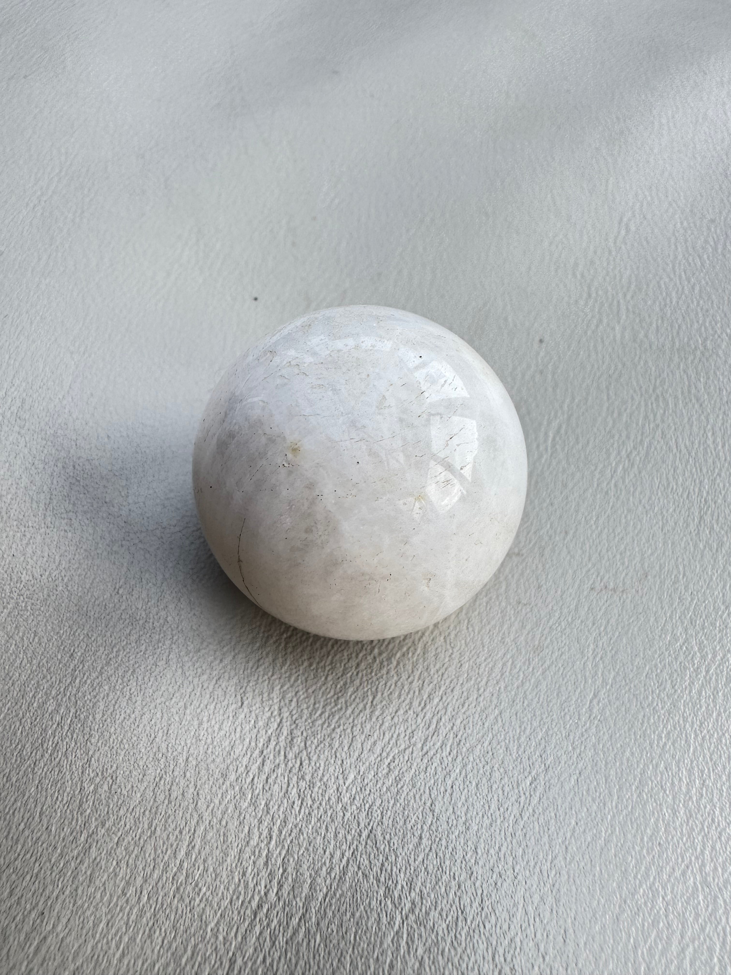 Small moonstone sphere