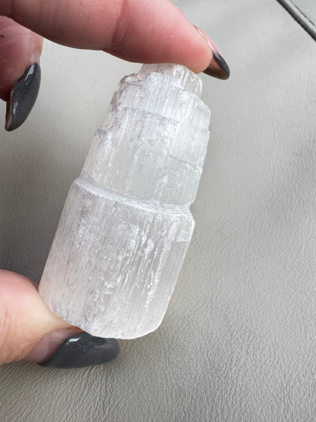 Selenite/ Satin spar small tower
