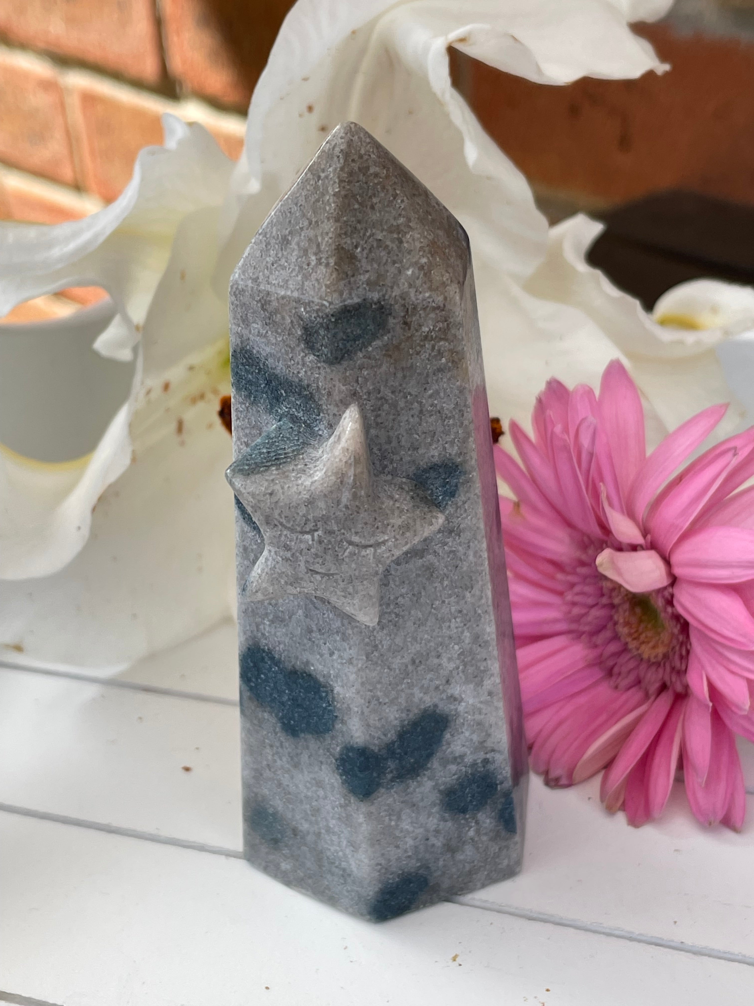 Carved star K2 Jasper Tower