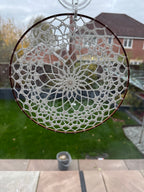 Boho crochet dream catcher