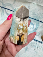 Caribbean calcite tower