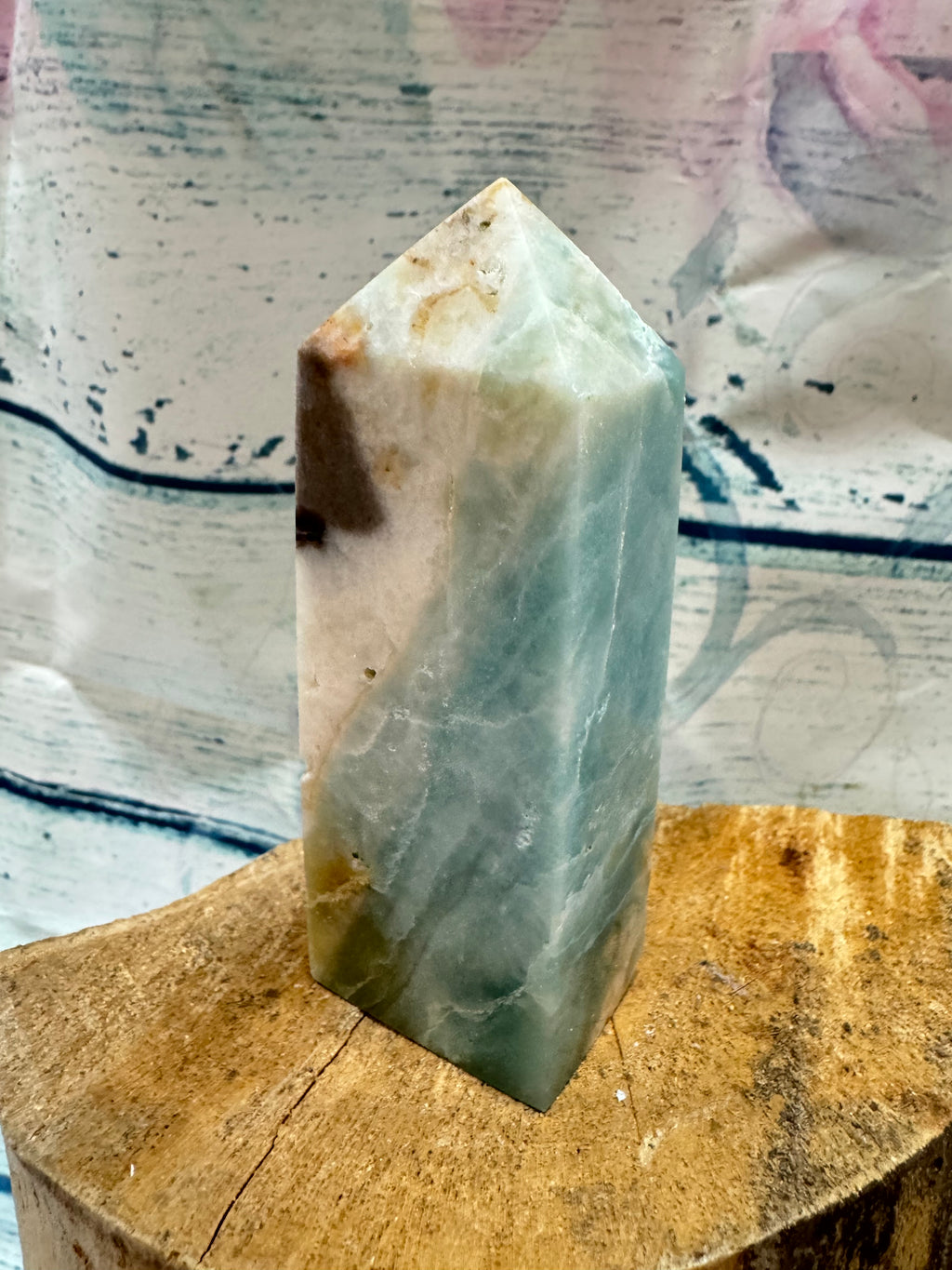 Caribbean calcite tower