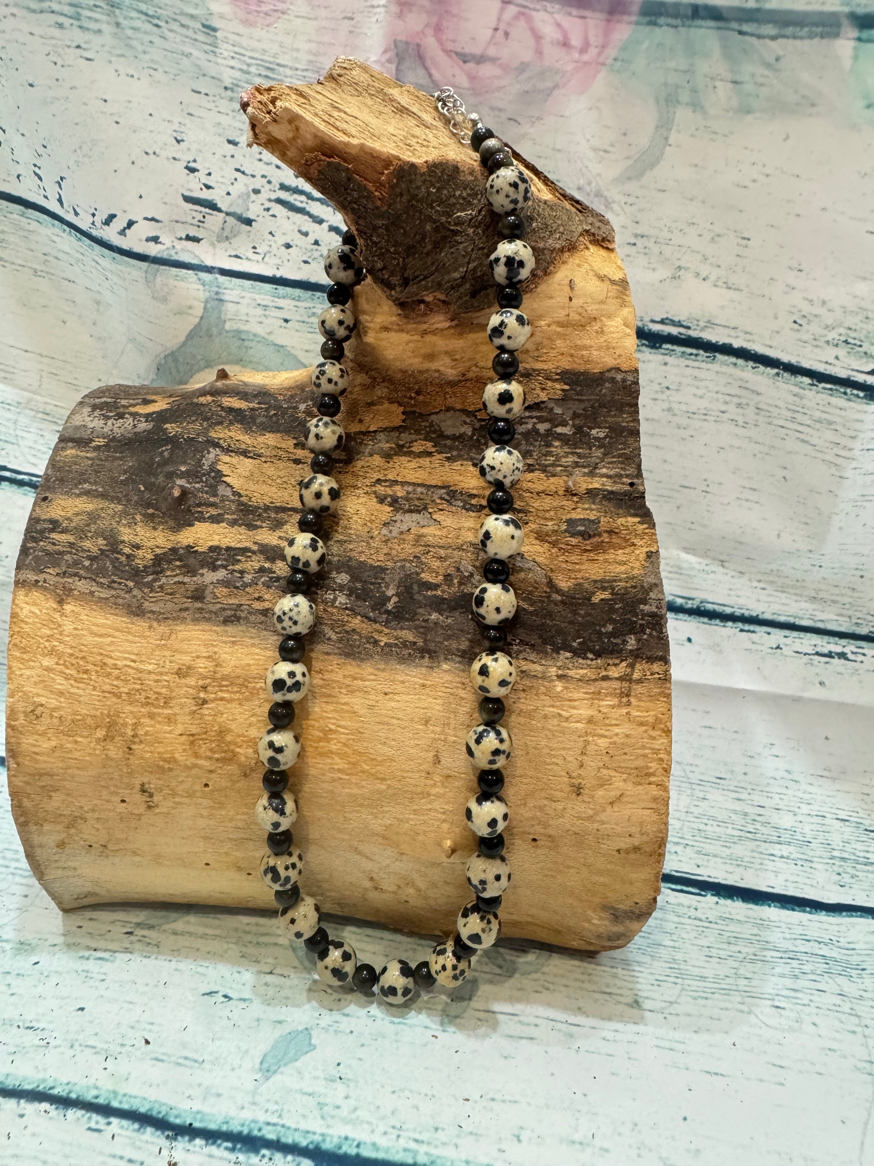 Dalmatian Jasper necklace