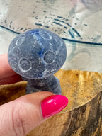 Toadstool Mouse - Blue Aventurine