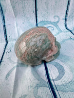 Aventurine carved skull