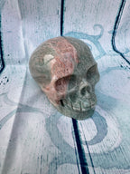Aventurine carved skull