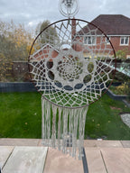 Boho crochet dream catcher