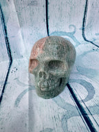 Aventurine carved skull