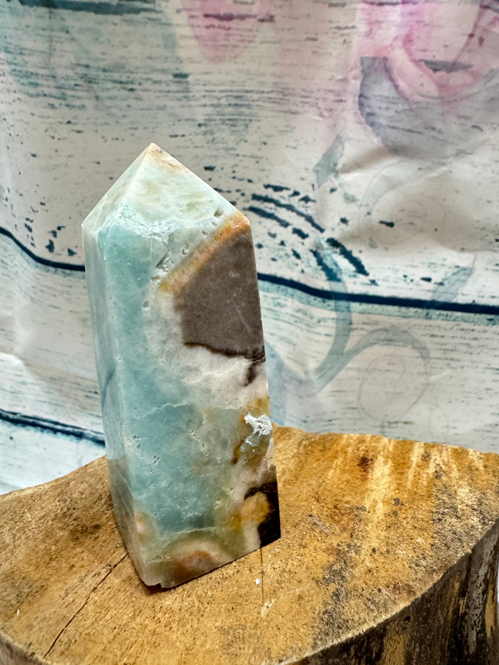 Caribbean calcite tower