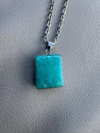 Apatite pendant necklace