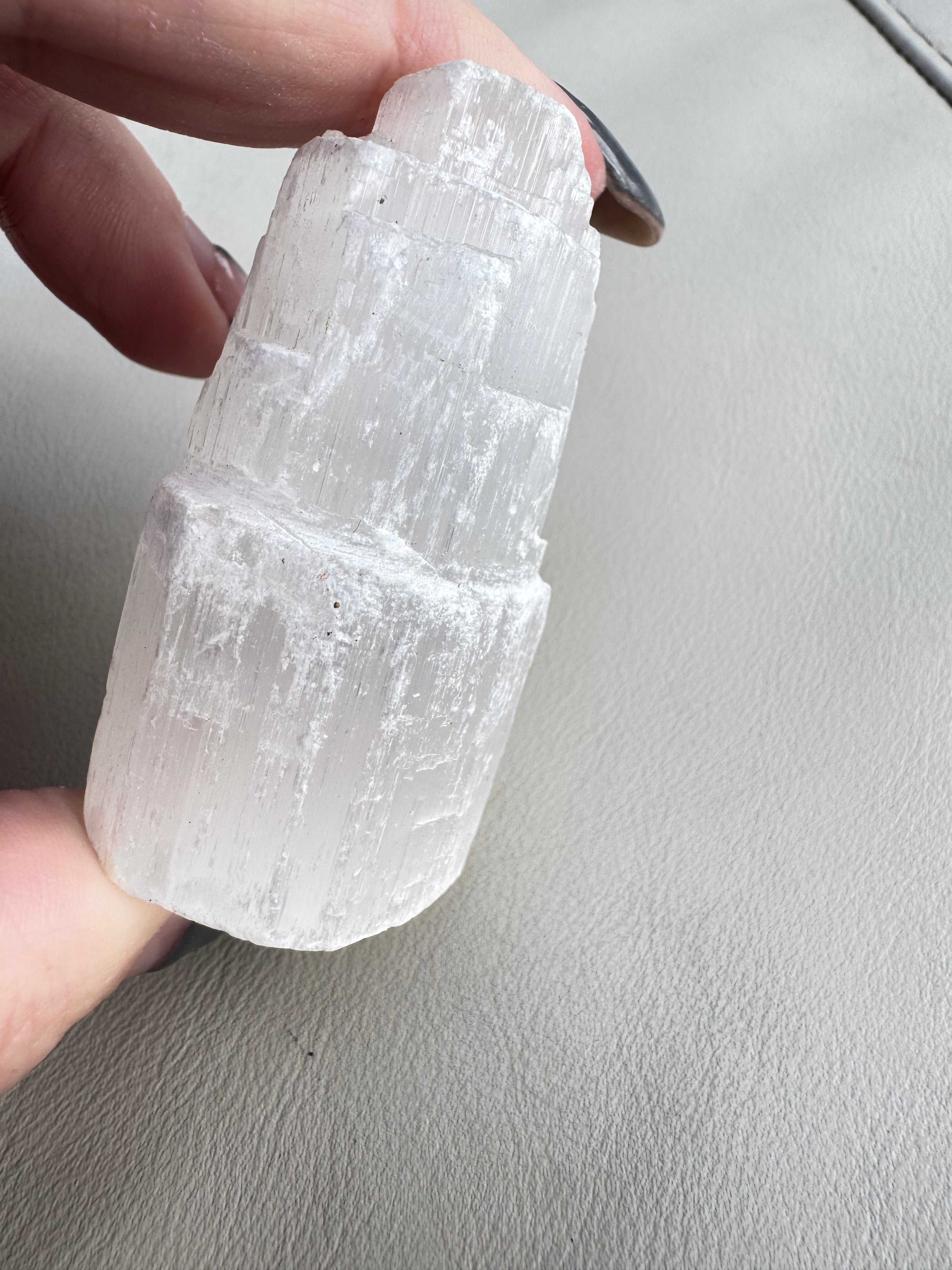 Selenite/ Satin spar small tower