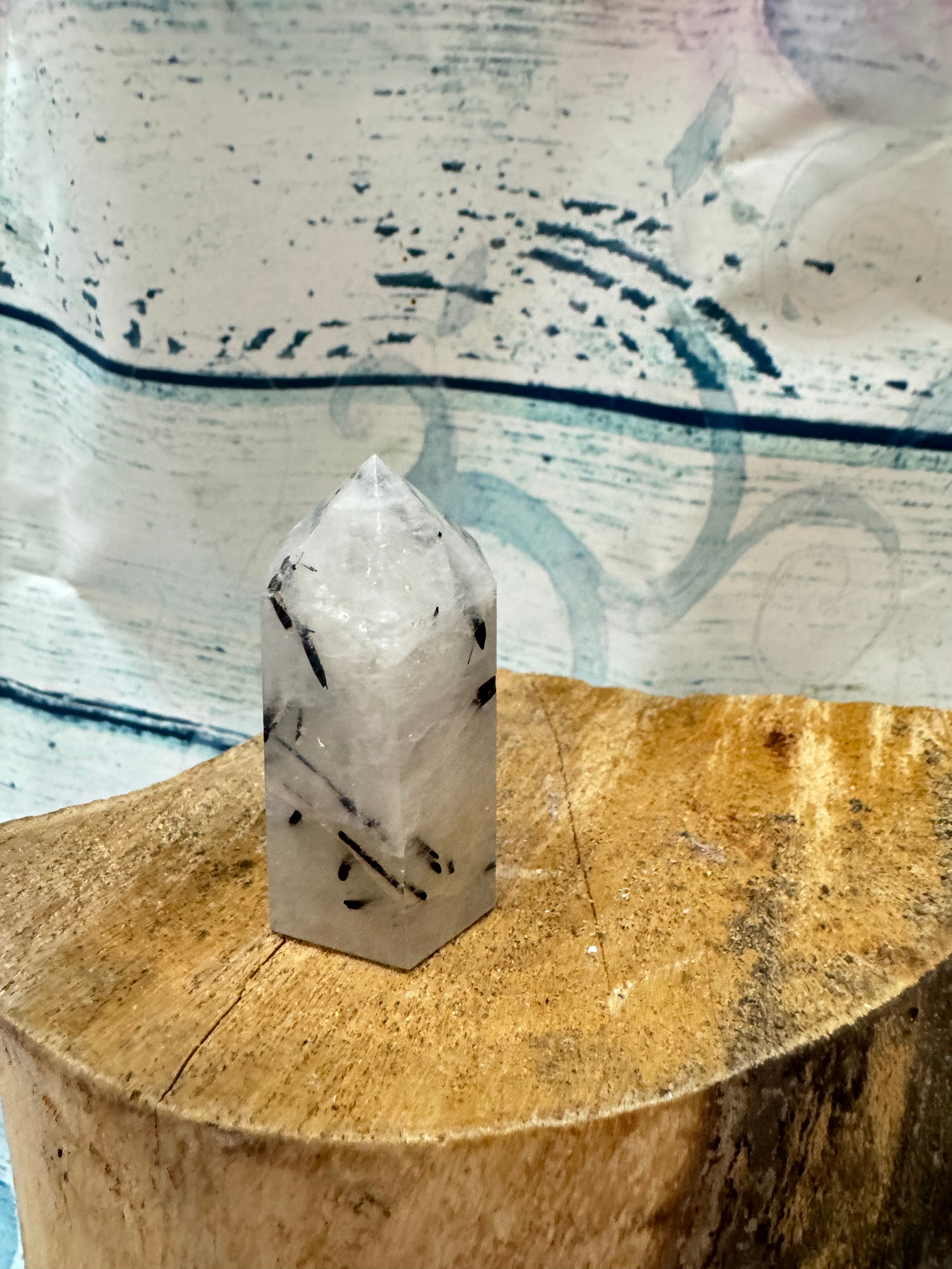 Tourmalinated quartz
