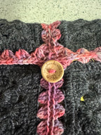 Crochet book cover (book not included)