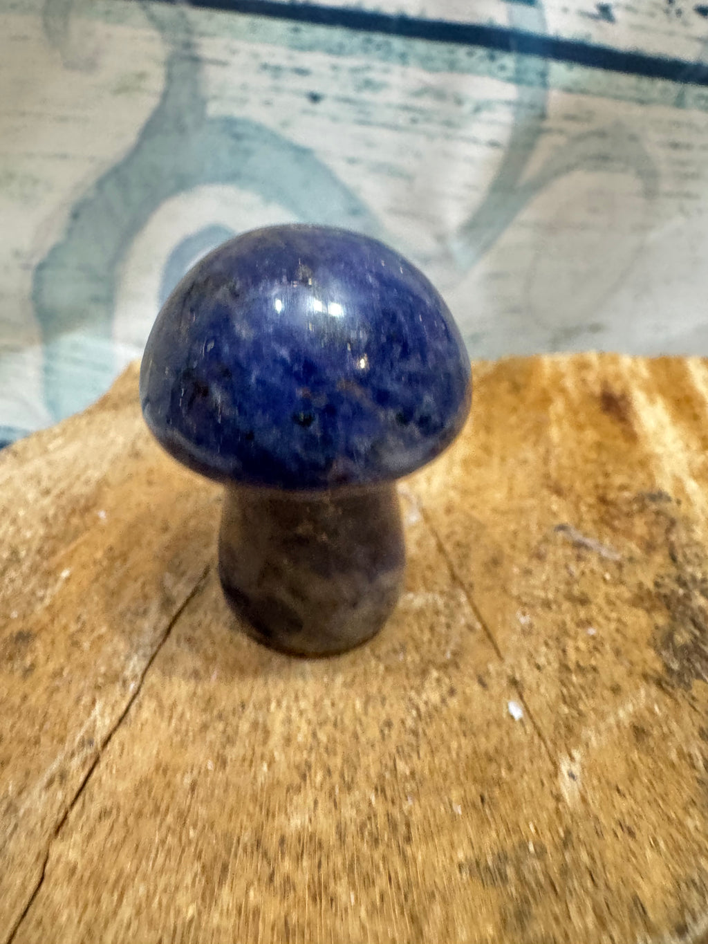 Sodalite toadstool