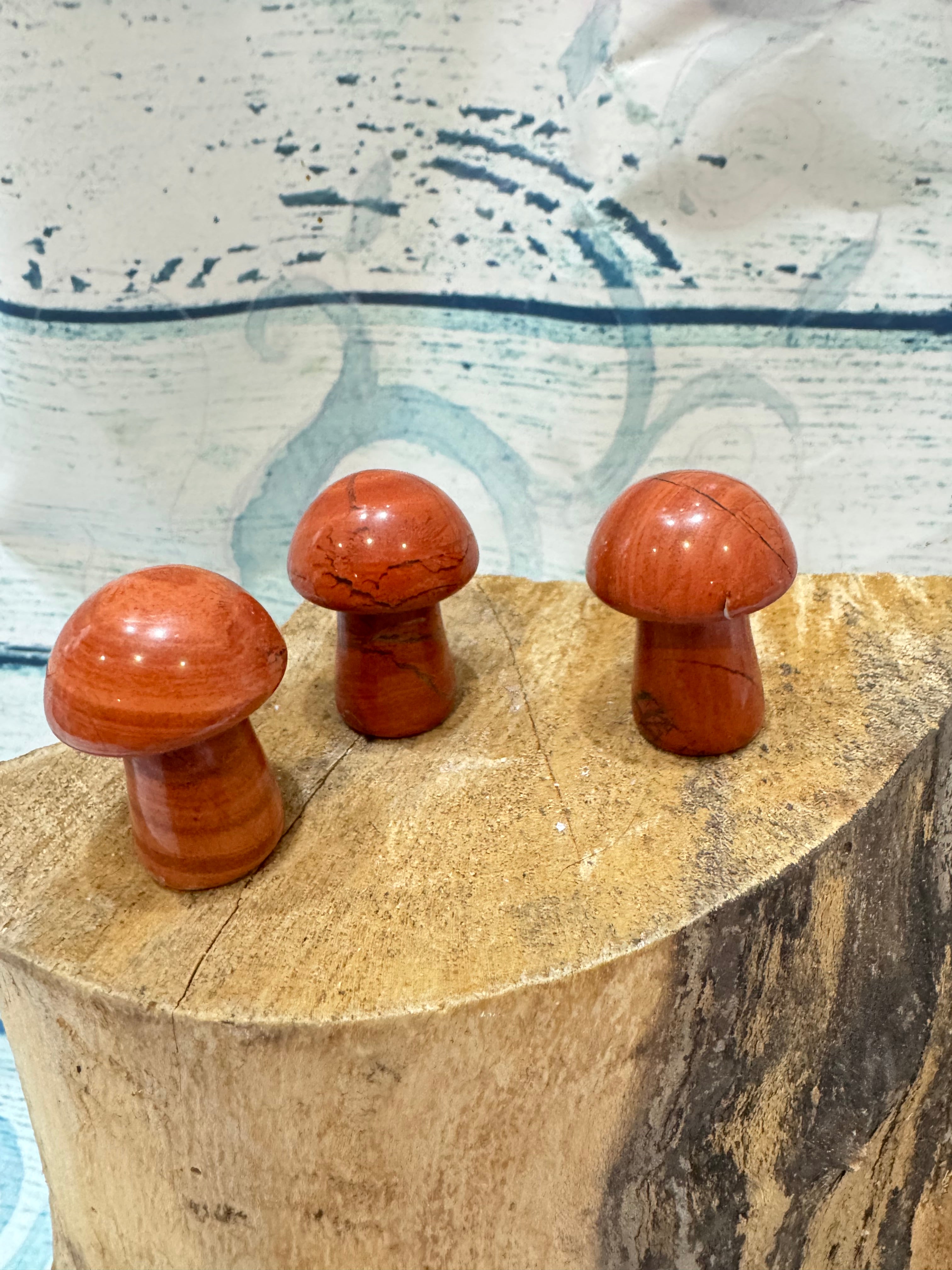 Red Jasper toadstool