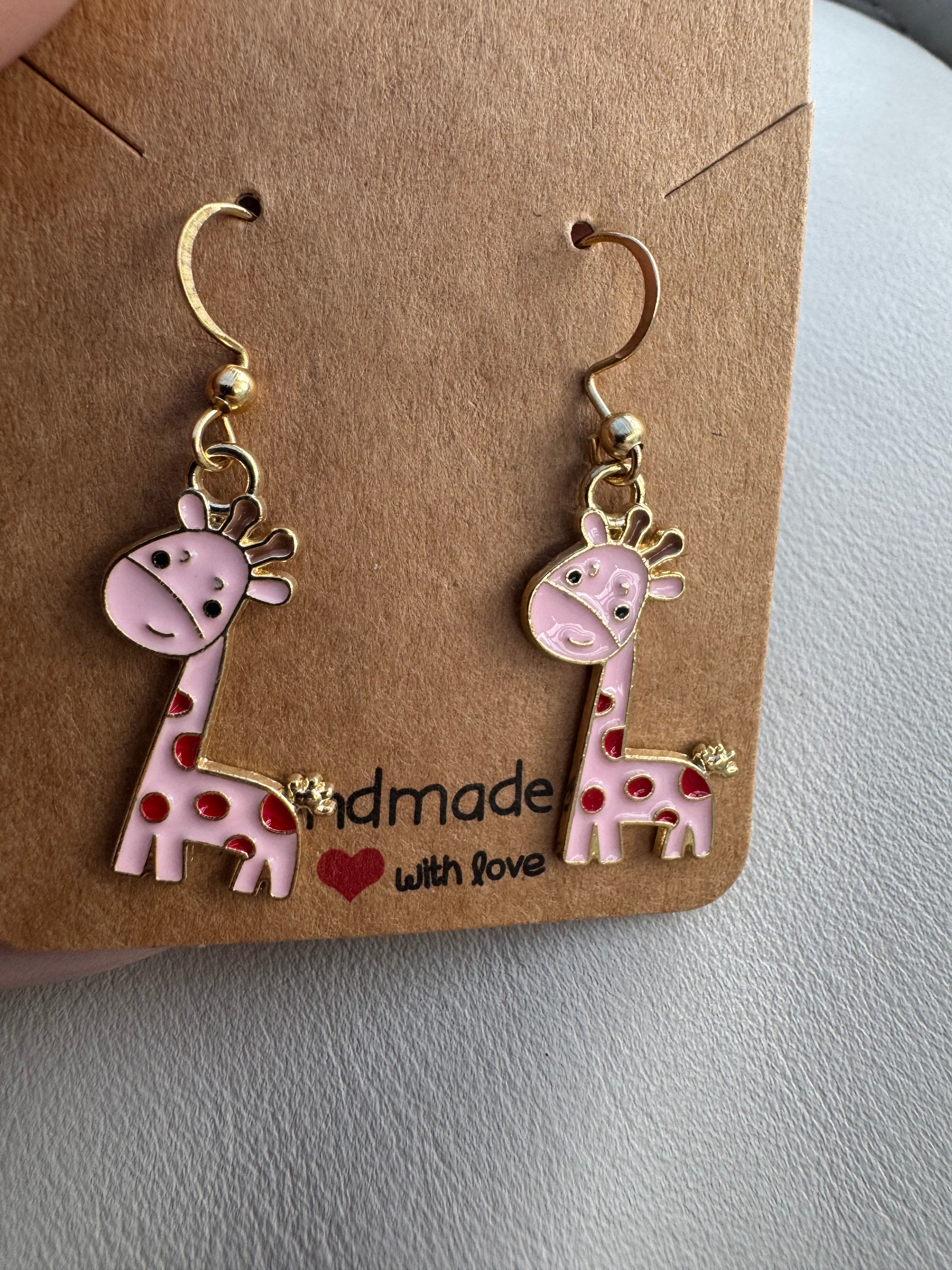 Giraffe earrings