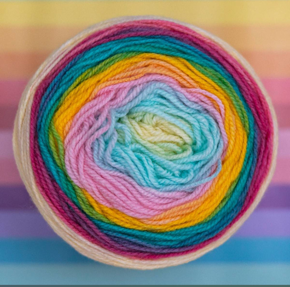 Hexi-cardigan - Spectrum Scorpio (Button)