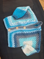 Hexi-cardigan - Spectrum Zodiac (Button)