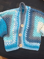 Hexi-cardigan - Spectrum Zodiac (Button)