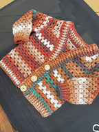 Hexi-cardigan - Papatya Batik 554-33 (Button)