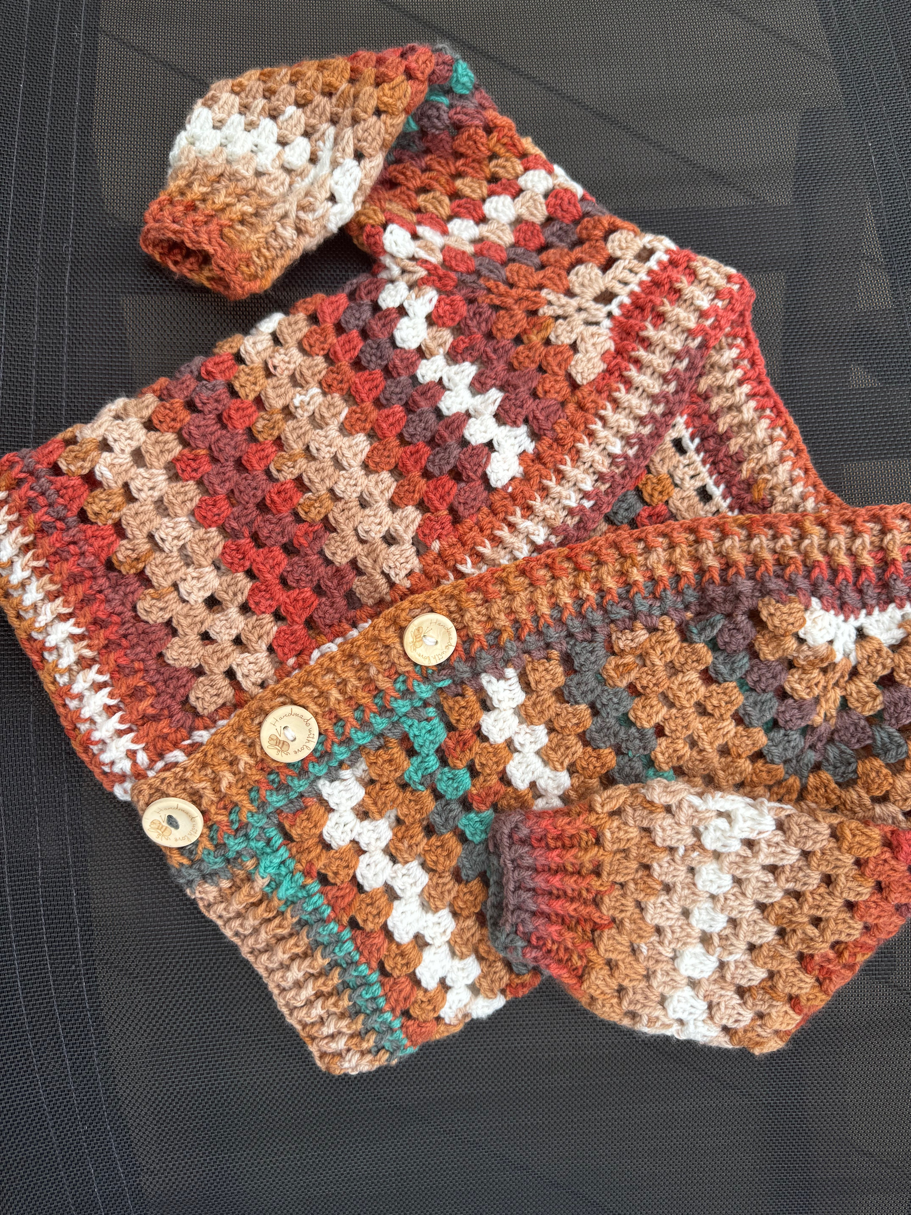 Hexi-cardigan - Papatya Batik 554-33 (Button)