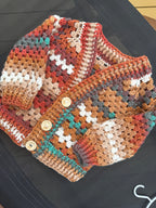 Hexi-cardigan - Papatya Batik 554-33 (Button)