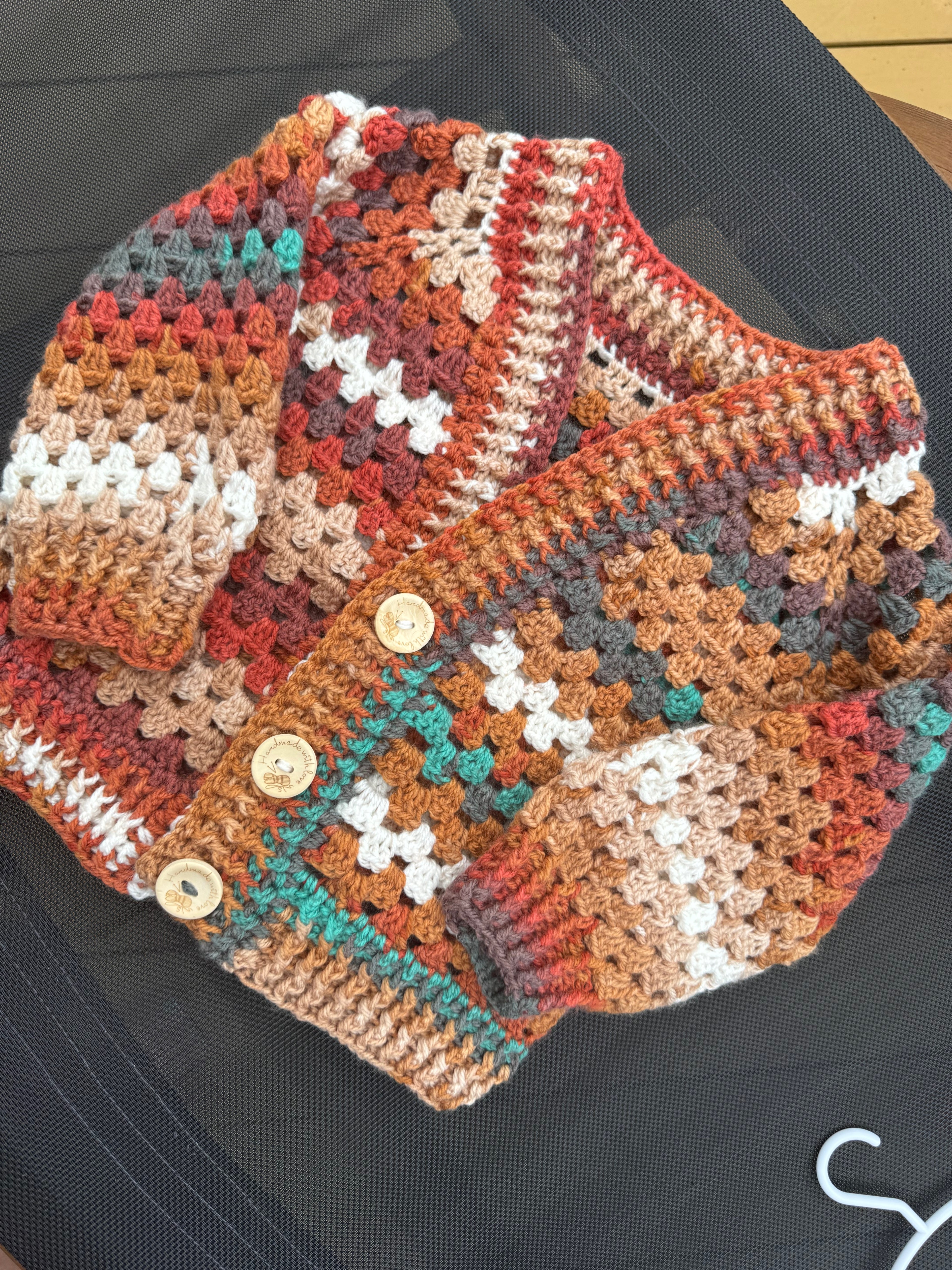 Hexi-cardigan - Papatya Batik 554-38 (No Button)