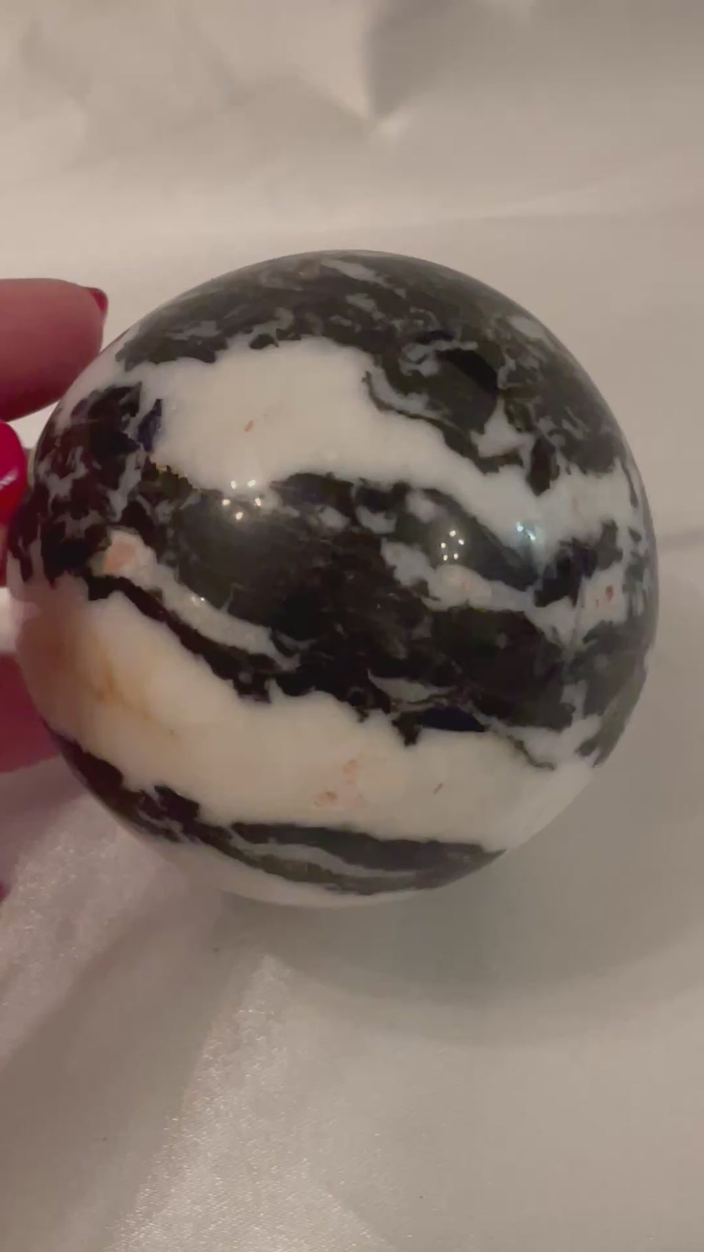 Zebra Jasper polished sphere